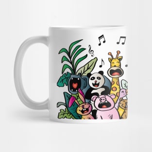 Cartoon cute animals Mug